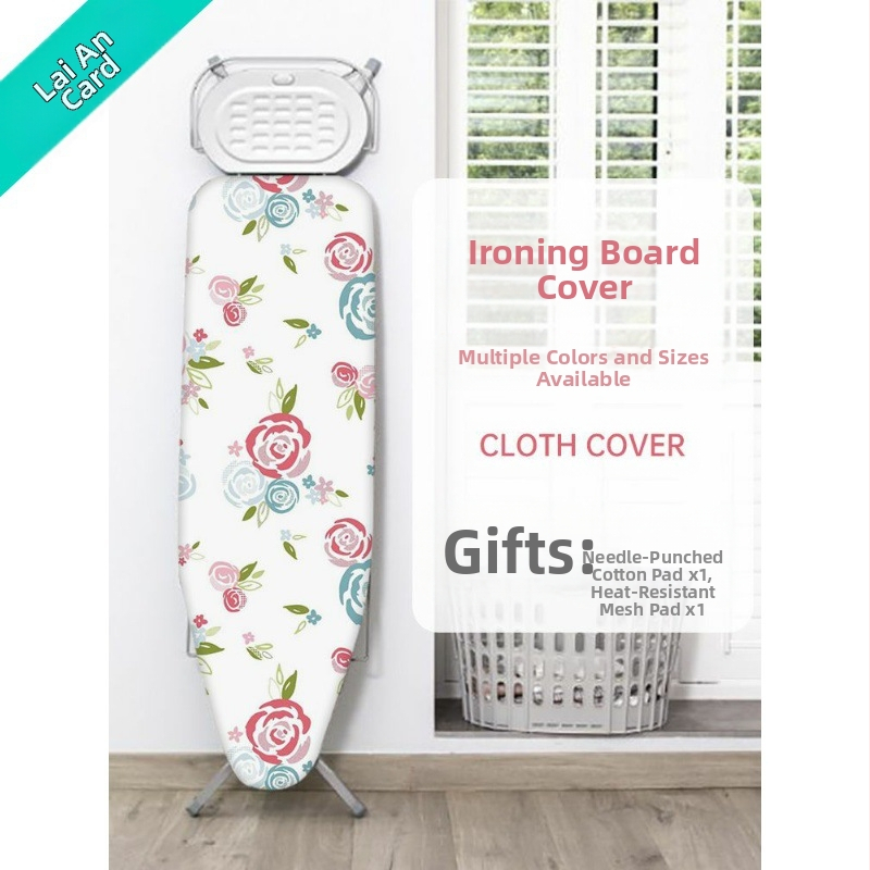 Lyginimo stalo danga – skalbiama, atspari aukštai temperatūrai medvilnės audinys, namų naudojimui