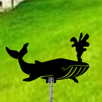 Чугунен кит дъждомер – Reno марка, за градина и двор