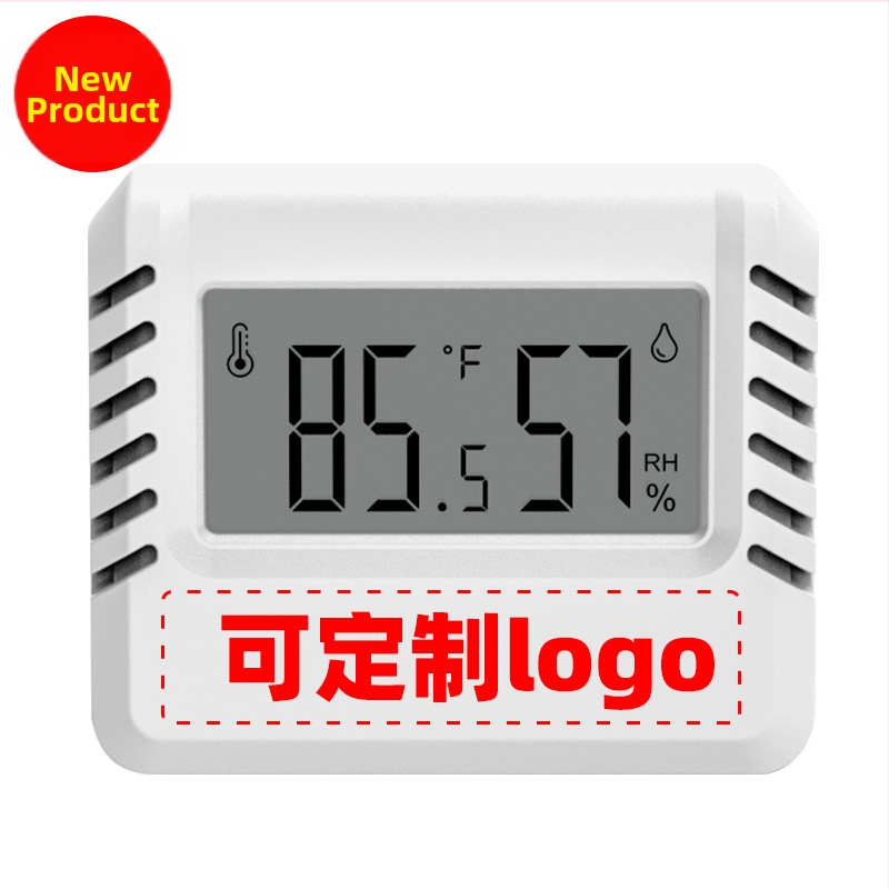 Elektronikus hőmérséklet- és páratartalom-mérő, ultra vékony belső kijelzővel és mágneses tartóval, AAA elemről működik; hőmérséklet-tartomány 20–70°C; páratartalom 10–99% RH; hőmérséklet felbontás 0.1°C; páratartalom felbontás 1% RH