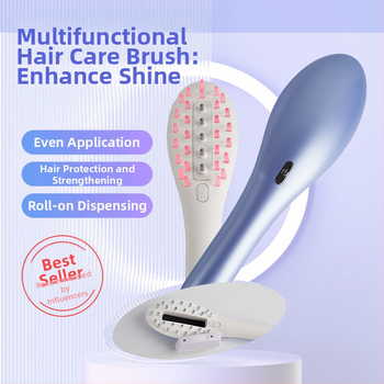 Songsheng KY103 belaidis galvos masažuoklis su vibracijomis, baterijomis maitinamas, pirmasis režimas