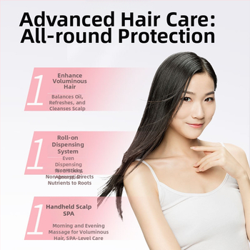 Songsheng KY103 belaidis galvos masažuoklis su vibracijomis, baterijomis maitinamas, pirmasis režimas