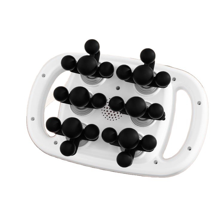 Raumenų masažinė pistelė su šepetėlinu varikliu, 6+ galvų, 5+ greičiai, įmontuota baterija 2000–4000 mAh, triukšmas mažiau nei 36 dB