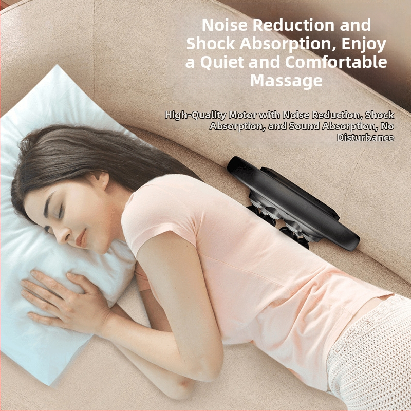 Перкусивна масажна пушка с четков мотор, 6+ масажни глави, 5+ скорости, вградена батерия 2000–4000 mAh, шум под 36 dB