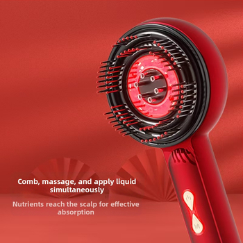 Масажна гребенка за грижа на косата, модел H-G01, регулярен и микротоков версия, трети режим, подходяща за мъже, жени и възрастни