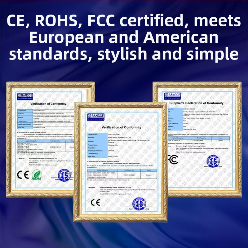 Масажор за коляно с нагряване и масаж с въздушни възглавници – безжичен, 5V, 10W, температура 30°C, 3 нива контрол, CE сертифициран