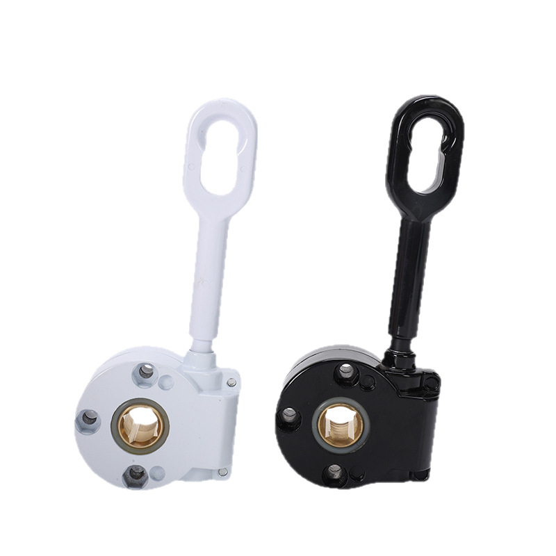 1:11 reduktoriaus galva pavilioninio užuolaidų priedams – aliuminio lydinys, varis ir nailonas, šiuolaikiškas ir minimalistinis stilius