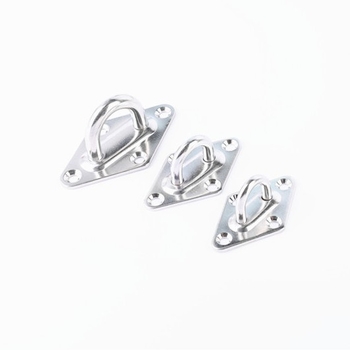 Хардуер за слънчев навес от 304 неръждаема стомана — диамантена закопчалка, четириъгълни монтажни елементи