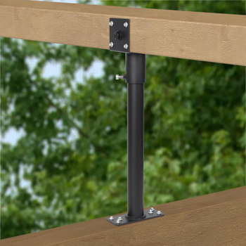 Μεταλλικός εξωτερικός υποστηρικτικός βραχίονας πέργκολας, μάρκα Y.c, μοντέλο Holder, κωδικός 164623, κατάλληλο για εξωτερικούς χώρους, στυλ μοντέρνος μινιμαλισμός, μεταλλικά έργα τέχνης