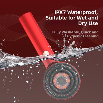 DQ-0064 Масажен уред за скалп с терапия Бянстон, червена светлина за грижа за косата, приложение на течност, 2-ри режим, универсална съвместимост, издание 2024