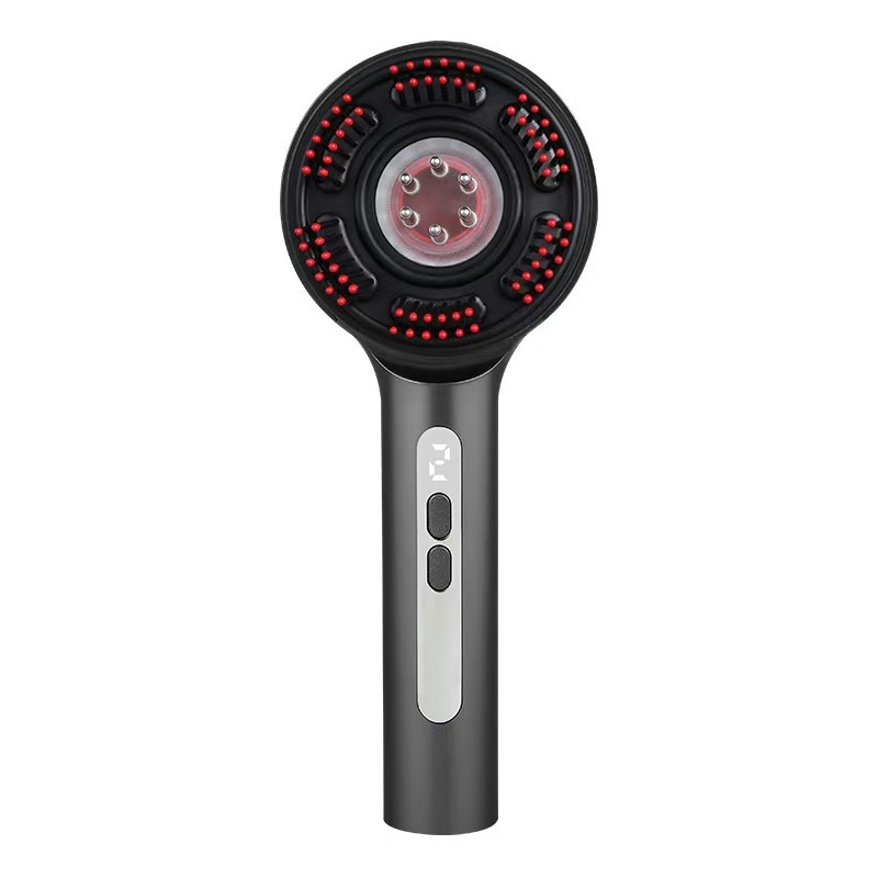 HT-s18 Електрическа масажна гребен за скалп - релаксиращ масаж и нанасяне на лекарство, общо предназначение, 5 степени, пуснат през април 2023