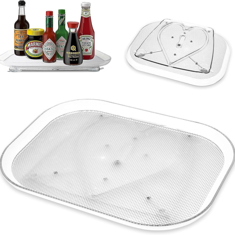 Plastmasas ledusskapja plāksne – uzglabāšanas organizators, moderns vienkāršs stils
