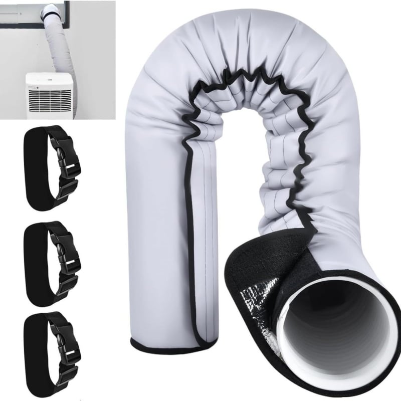 Κάλυμμα σωλήνα κλιματιστή - πολυεστερικός μονωτικός σωλήνας - φορητό - ουδέτερη μάρκα