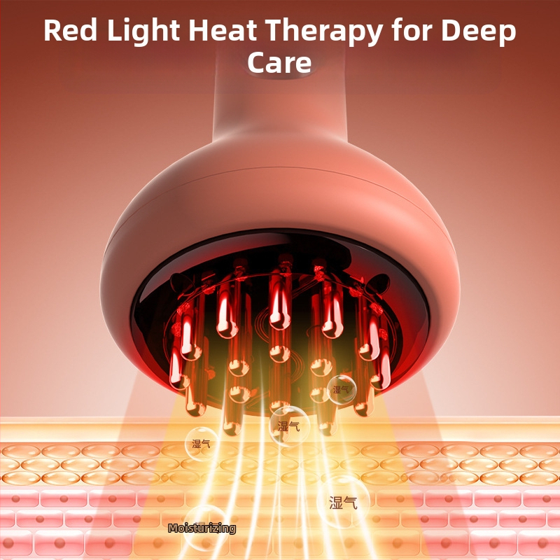 Електрическо масажно устройство за цялото тяло със скрапинг и вакуум, меридианна четка, термична терапия, безжично зареждане, персонализируемо — YIPTAU Industry Head