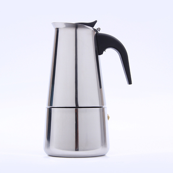 Ανοξείδωτη moka pot για οικιακό καφέ, σχέδιο με μεγάλη κοιλιά, προσαρμογή, ποιότητα πρώτης τάξης