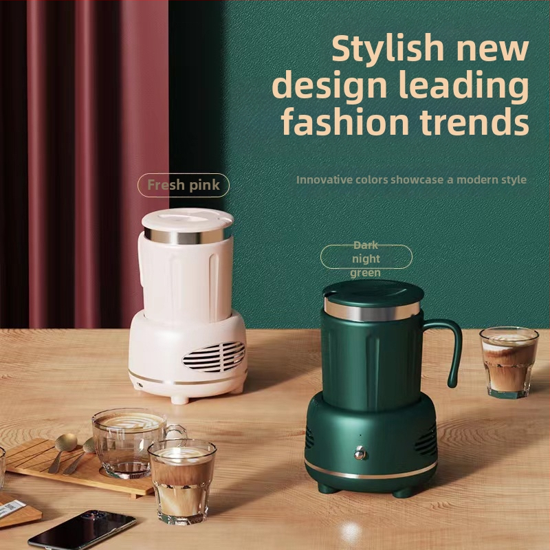 USB захранвана чаша за горещи и студени напитки с вградена нагревателна плоча, неръждаема стомана, изолирана, капацитет под 1 л