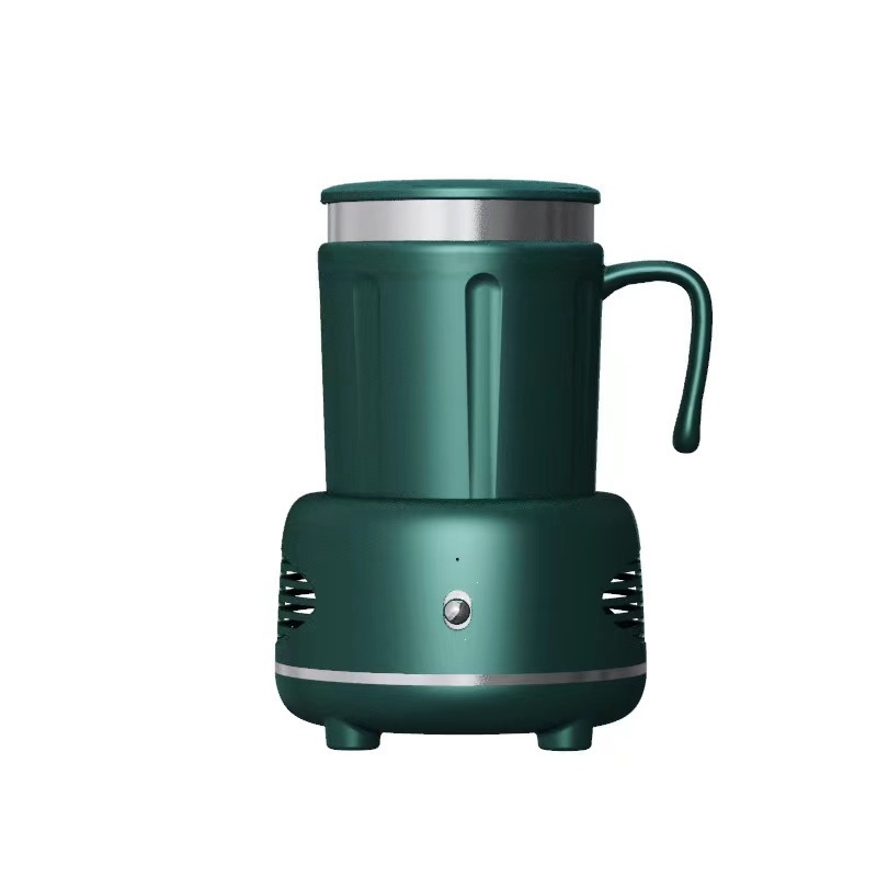 USB захранвана чаша за горещи и студени напитки с вградена нагревателна плоча, неръждаема стомана, изолирана, капацитет под 1 л