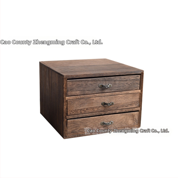 Ξύλινο κουτί τσαγιού με συρτάρι – πολυεπίπεδη επιτραπέζια θήκη αποθήκευσης τσαγιού με σφράγιση