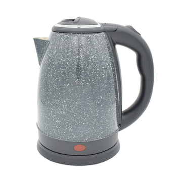 Електрическа кана 1.8L от неръждаема стомана, персонализирани печатни и спрей дизайни (OEM) - 1500–2000W, кипене за 4–6 мин, 360° основа, автоматично изключване