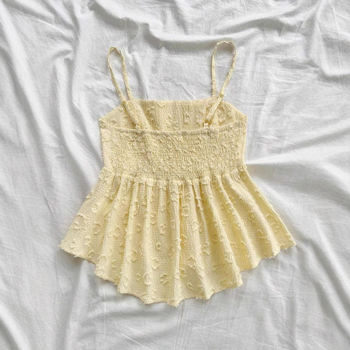 Τοπ Sling – Ακανόνιστη Κοπή, Πολυεστέρας 95%+, Στυλ Street Hipster, μη αποσπώμενες τιράντες