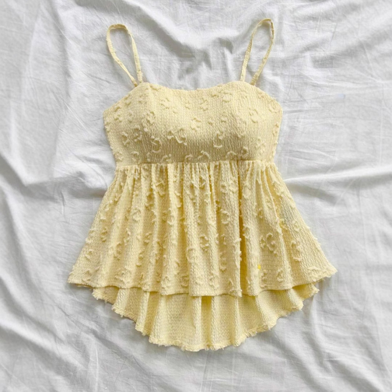 Sling top – Nepravilnog kroja, Poliester 95%+, Odrasla žena, Street hipster stil, Remeni nisu odvojivi