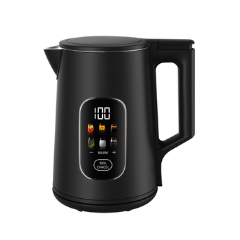 Двупластов електрически чайник, 1–2 л, 304 неръждаема стомана, 1500–2000 W, функция поддържане на топлина