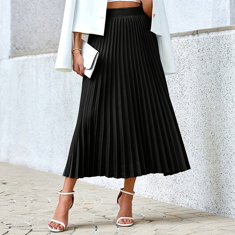 Пола чадър, дълга, полиестерна тъкан, елегантен стил, лято 2025