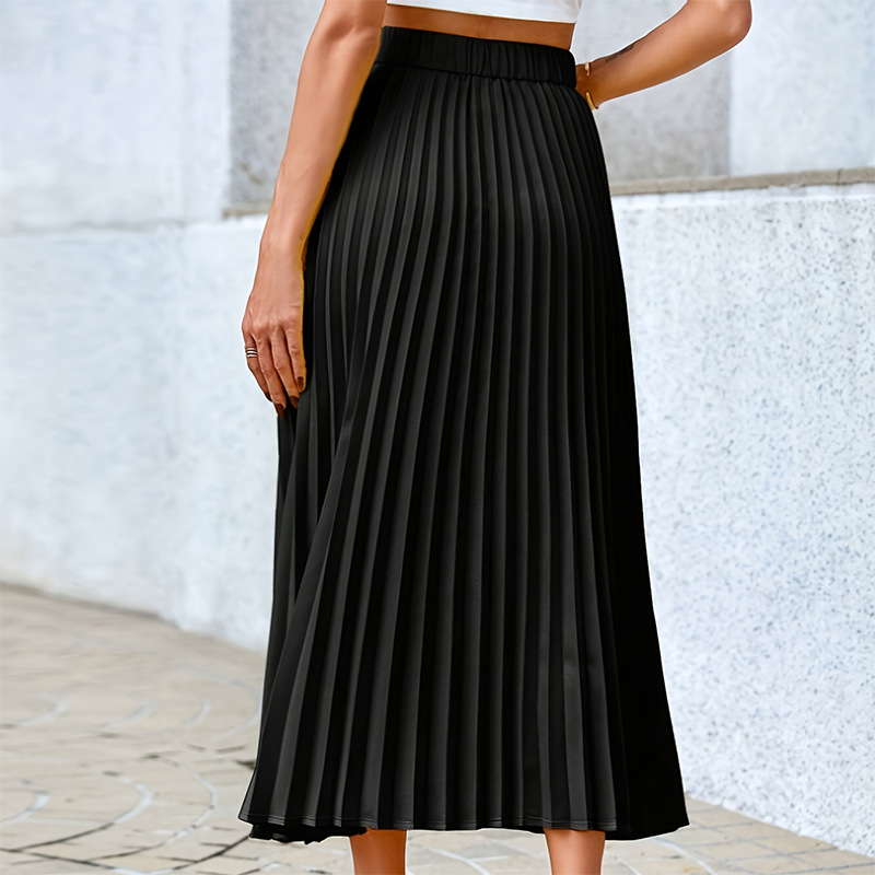 Пола чадър, дълга, полиестерна тъкан, елегантен стил, лято 2025