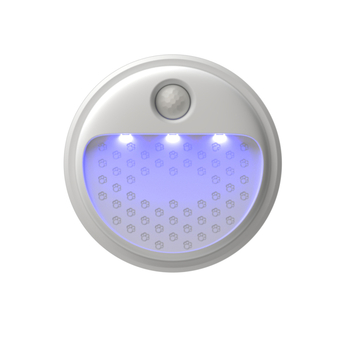 Дезодориращ уред за миризми от домашни любимци с озон и UV, стенен монтаж, батерийно захранване, нисък шум, въздушен поток 50 м³/ч, подходящ до 10 м².