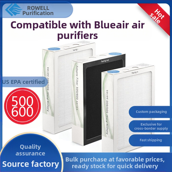 Oras filtravimo elementas Blueair 500/600 serijai — žemos atsparumo aktyvintosios anglies filtras, sudėtinis filtravimo tinklas, ilgalaikis valymas