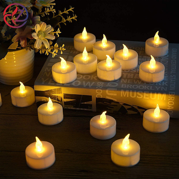 LED Tealight κερί, ABS υλικό, χειροποίητο, με εκτυπωμένο λογότυπο, συμπαγές σχήμα tea-wax