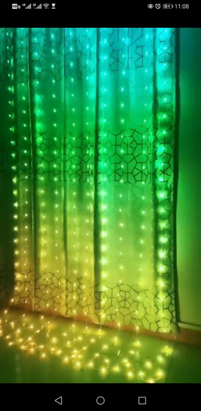 Vario vielos LED girlianda, 300 LED, USB 5V maitinimas, IP65 atsparumas vandeniui, reguliuojamas ryškumas, nuotolinio valdymo pultas (300 LED, USB 5V, IP65, reguliuojamas ryškumas, nuotolinio valdymo)