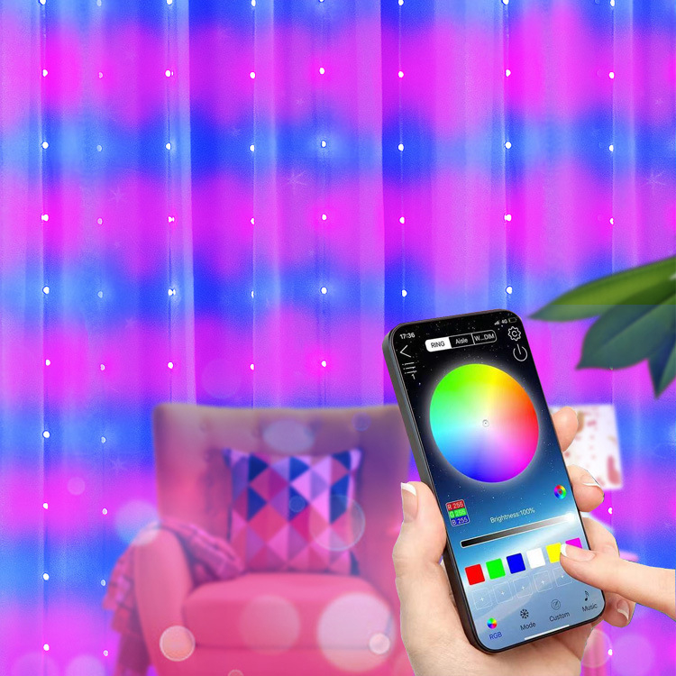 Vario vielos LED girlianda, 300 LED, USB 5V maitinimas, IP65 atsparumas vandeniui, reguliuojamas ryškumas, nuotolinio valdymo pultas (300 LED, USB 5V, IP65, reguliuojamas ryškumas, nuotolinio valdymo)