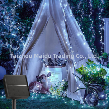 Maidu MD20240604-3 Соларен външен декоративен светлинен низ, IP44, 0.6W, вход 2V, соларно захранване, CE сертифициран