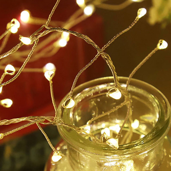 LED φώτινο καλώδιο από χαλκό – στυλ Centipede-Feet, κατάλληλο για εσωτερική και εξωτερική γιορτινή διακόσμηση, εκδόσεις με τηλεχειριστήριο, μήκη 5.1–60.12 μέτρα