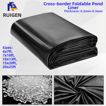 Λάινερ μικρής λίμνης, 0,2 mm εύκαμπτη μεμβράνη πολυαιθυλενίου για στεγανοποίηση, απομόνωση, προστασία από τον ήλιο και τη βροχή — Rui geng