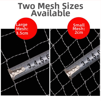 Yi Net сгъваема риболовна мрежа с малки очи, неръждаема стомана, обков от алуминиева сплав и въглеродна мрежа