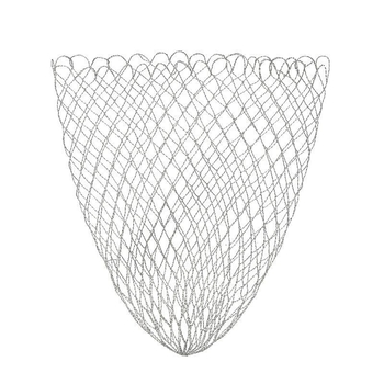 Yi Net сгъваема риболовна мрежа с малки очи, неръждаема стомана, обков от алуминиева сплав и въглеродна мрежа