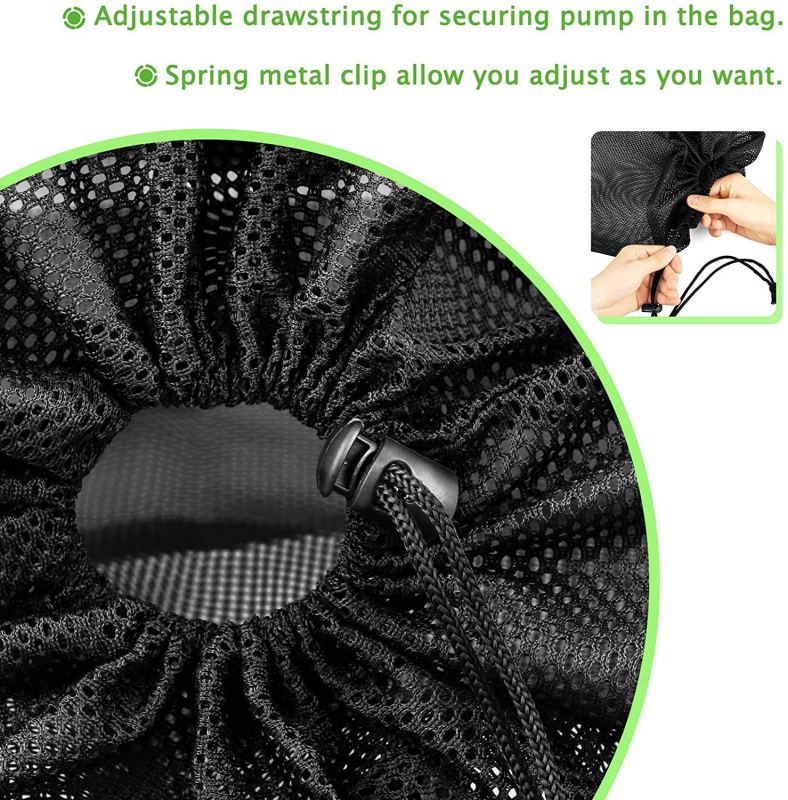 Tvenkinio siurblio filtras maišelis — vandeniui atsparus, patvarus, atsparus senėjimui, medžiaga: Stripe Fiber