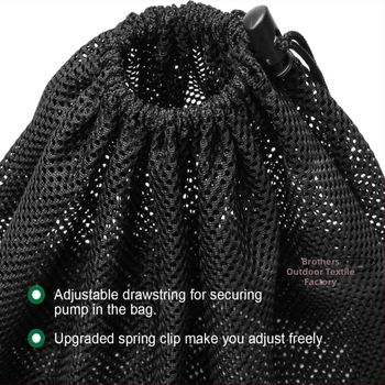 Δικτυωτή σακούλα κατά του φράγματος για αντλία λίμνης — πολυεστέρας, μάρκα XD, στυλ μοντέρνας απλότητας