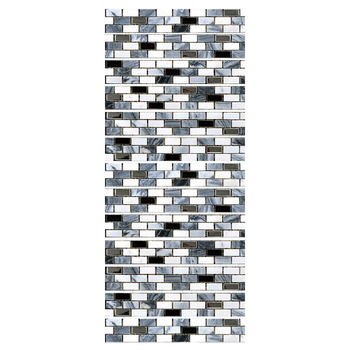 Dekoratív lépcső matrica készlet – 13 db PVC, mintázat 5975029459, szennyeződés elleni védelem és dekoráció