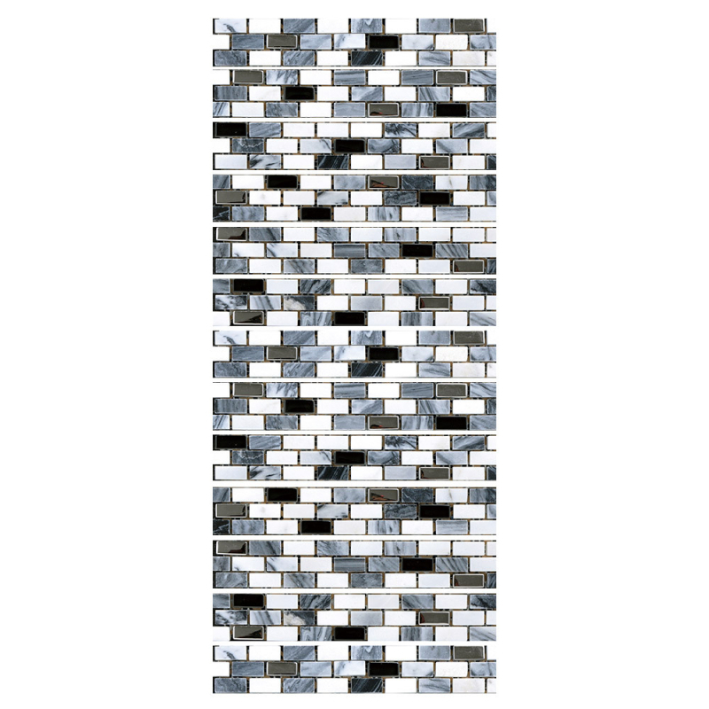 Dekoratív lépcső matrica készlet – 13 db PVC, mintázat 5975029459, szennyeződés elleni védelem és dekoráció