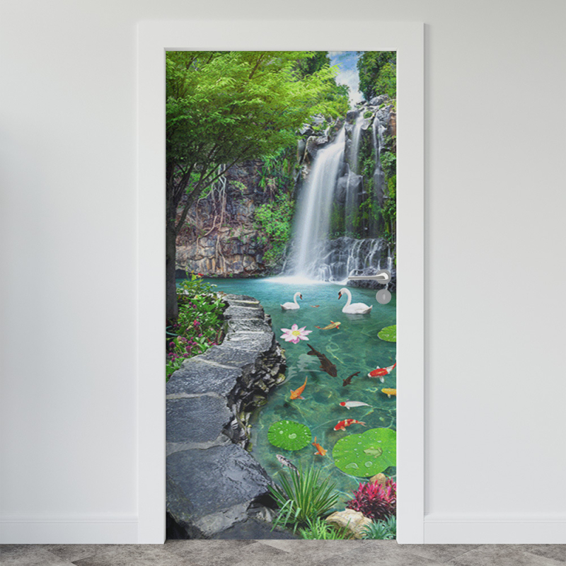 Autocolant pentru perete PVC | Murale, impermeabil, decorativ, stil modernă de simplitate