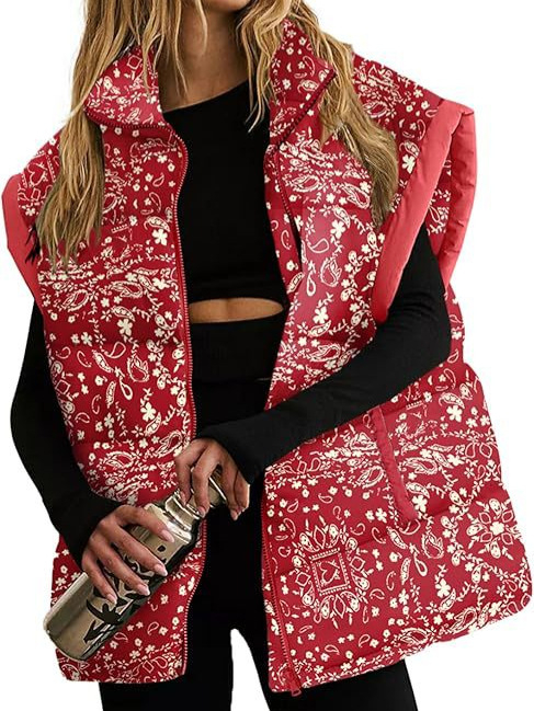 Жилет за дами с яка тип ла-пел, полиестрова тъкан, главна тъкан 70-80% полиестер, вторична тъкан 50-70% полиестер, есен 2023, стил свеж и сладък