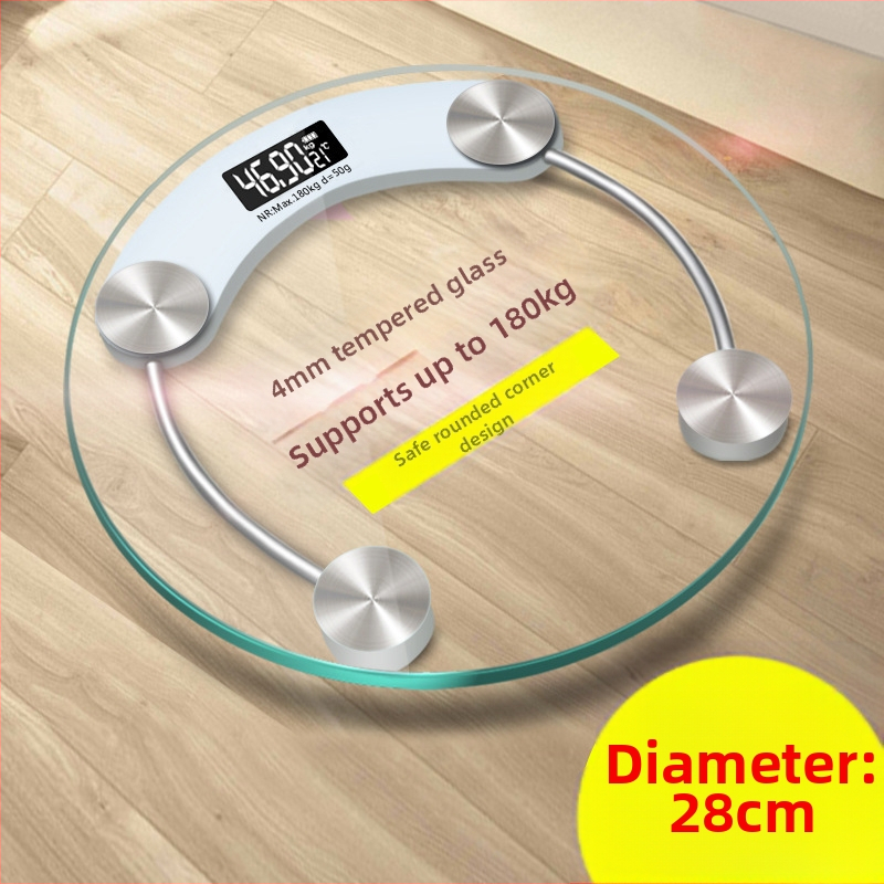 Skaitmeninės svarstyklės su USB maitinimu, 180 kg talpa, paprastas dizainas