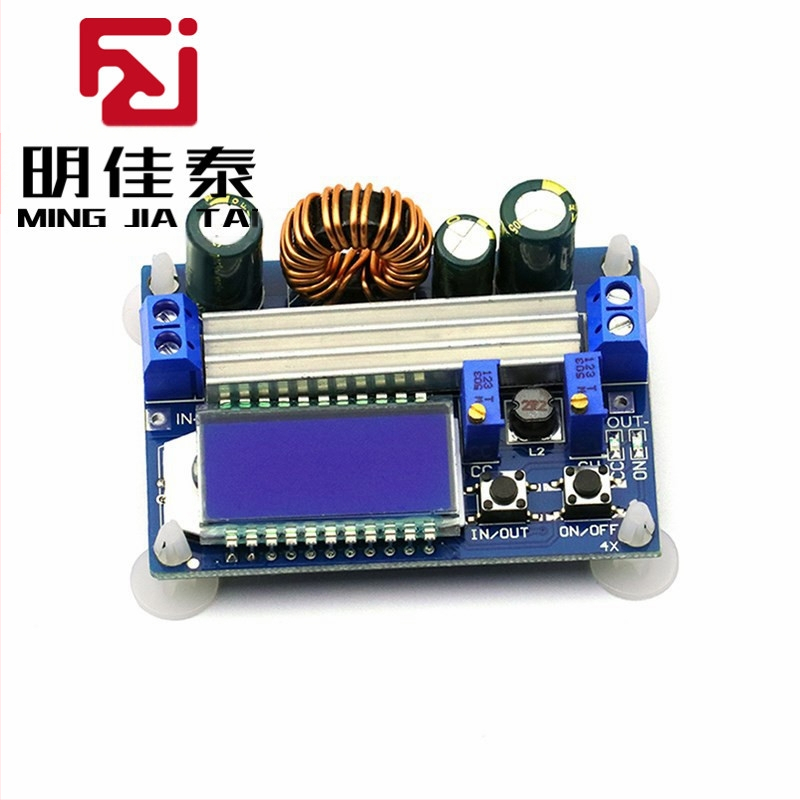 DC-DC Buck-Boost модул с CV/CC, LCD дисплей, волтметър и амперметър, регулируем Buck-Boost режим