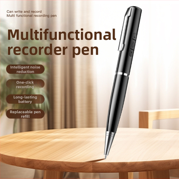 Καταγραφικό ήχου σε στυλό, εγγραφή με ένα κλικ, 5 ώρες εγγραφής, μεταφορά USB 2.0, υποστήριξη TF κάρτας