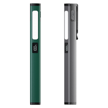 LED μίνι φακός με τρεις πηγές φωτισμού, μαγνητικό, φόρτιση USB, 3W, 400mAh, πολυλειτουργικό φωτιστικό εργασίας