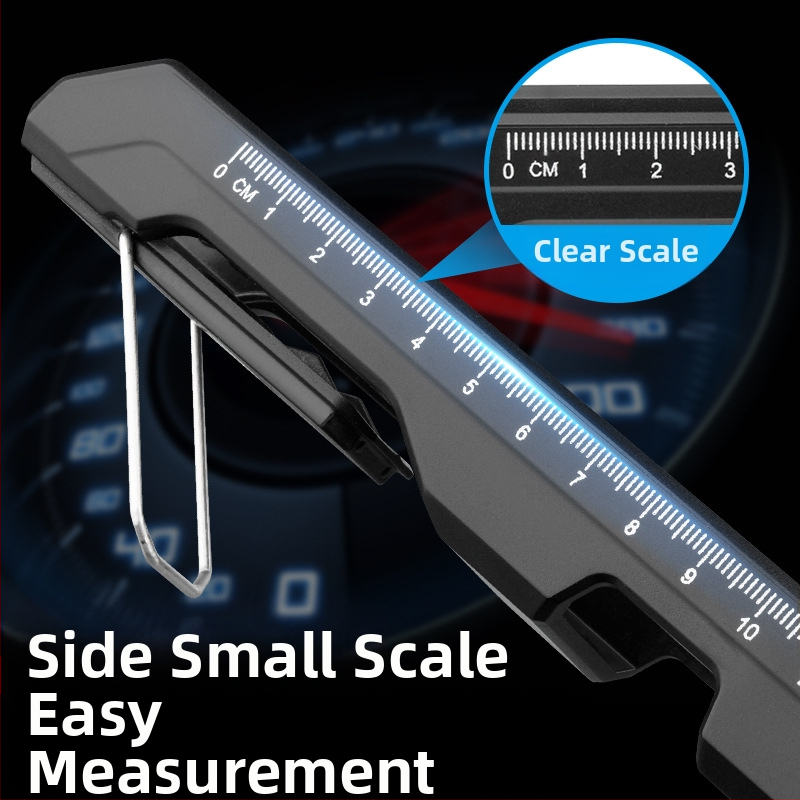 Работна лампа LED, Type-C с измервателна лента, 10W, IP65, 360° осветяване