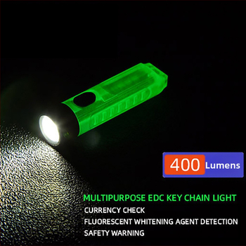 Μίνι φακό μπρελόκ με φόρτιση USB-C, LED φως, μαγνητική πρόσδεση, μπαταρία 300mAh, ισχύς 5W