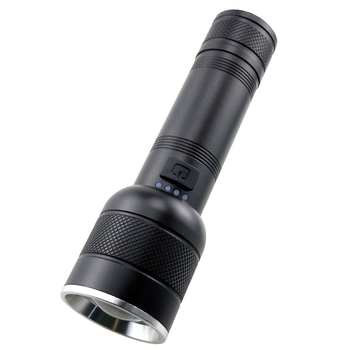 Φανάρι P70 USB φόρτισης, σώμα από κράμα αλουμινίου, μπαταρία 3000mAh 26650, ισχύς 20W, εμβέλεια 200–500 m, περιστροφή 360°